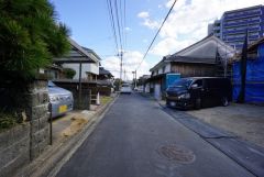 現地（2025年11月19日）撮影。大型車の通行が少なく、騒音や振動が少ないので静かで快適な生活を送れます。