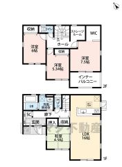 全居室南向きで2面採光を確保しているため、部屋のどこにいても明るく風通し良好です＾＾