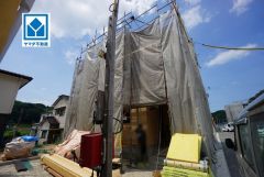 現地（2026年8月24日）撮影。ウォークインクローゼット、シューズインクローク完備＾＾収納スペース充実の新築戸建＾＾