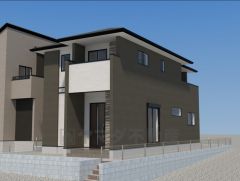 モノトーンの色合いでまとめられた、落ち着きのある家。