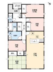 生活がワンフロアで完結する平屋建て＾＾家計にも環境にも優しいオール電化住宅＾＾