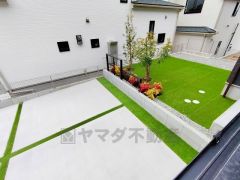 お庭でガーデニングをしたり、ペットの為のスペースにしたり、使い方は無限大です。