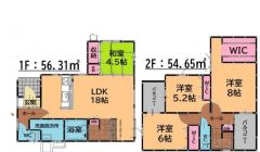 リビングは18帖以上の開放感あふれる空間。コミュニケーションが取りやすいリビング階段＾＾