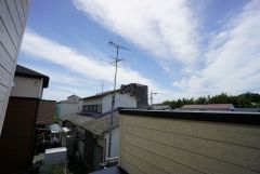 周りに高い建物がないので眺望良好です。