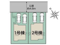 2号棟。カースペース2台分あり＾＾
