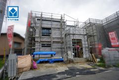 現地（2026年9月8日）撮影。3号地。在宅ワークも可能なテレワークスペースを確保＾＾6帖の広々としたバルコニー付き＾＾