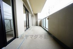 南側に面したバルコニーは日当たり良好です。お洗濯物も気持ちよく干せそうです。日光浴をしたり、星を眺めたりも良いですね^^