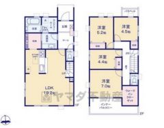 南向き。リビング19.2帖。コミュニケーションが取りやすいリビング階段＾＾