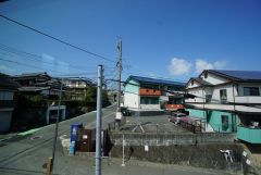 2階からの眺望です。