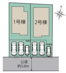 2号棟。カースペース3台分あり＾＾