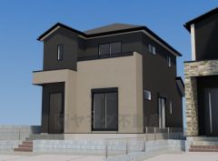 モノトーンの色合いでまとめられた、落ち着きのある家。