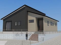 シンプルでいつまでも飽きのこないデザインが周囲の環境に調和し、どんなご家族にもフィットするデザインです。