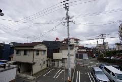 2階バルコニーからの眺望です。