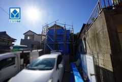 現地（2026年10月8日）撮影。2号棟。広々LDK19.1帖。全居室収納スペース完備。最新の設備で気持ちの良い新生活を送りませんか＾＾