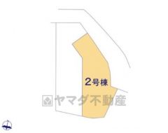 並列に車が2台駐車できる駐車場付きです。