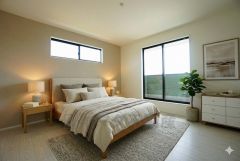 家具はイメージです。住む人のこだわりを活かす洋室。日当たりがよく、寝室としての利用もおすすめ。広めのクローゼットには荷物をすっきり片付けられ、ゆとりのある暮らしが出来ます＾＾