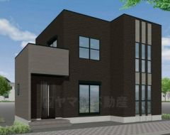 モノトーンの色合いでまとめられた、落ち着きのある家。