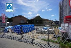 現地（2026年8月6日）撮影。3号地。在宅ワークも可能なテレワークスペースを確保＾＾6帖の広々としたバルコニー付き＾＾