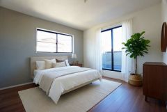 家具はイメージです。主寝室としてお使いいただけそうなこちらのお部屋は、日当たりが良く、爽やかな風を感じて起きる朝は、快適生活の始まりに。