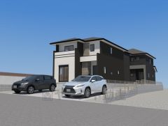 シンプルでいつまでも飽きのこないデザインが周囲の環境に調和し、どんなご家族にもフィットするデザインです。