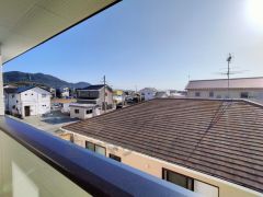 バルコニーからの眺望。