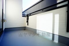 雨に濡れにくいインナーバルコニーは家事を助けてくれること間違いなし。