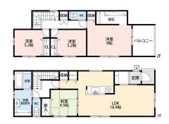 WIC、パントリー完備＾＾その他全居室収納スペース確保＾＾