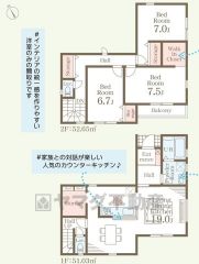 リビングスルー階段でコミュニケーションが取りやすい間取り＾＾ お掃除しやすいオールフローリング。