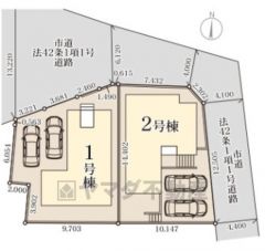 2号棟。カースペースは2台分を確保＾＾