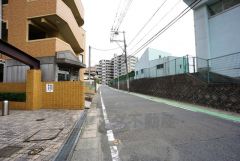 前面道路。