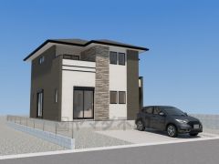 シンプルでいつまでも飽きのこないデザインが周囲の環境に調和し、どんなご家族にもフィットするデザインです。