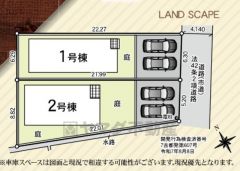 1号棟。カースペース2台分あり＾＾