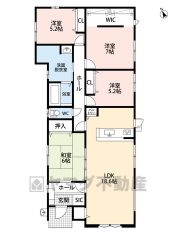 階段昇降がなく、子育てや介護がしやすい平屋＾＾