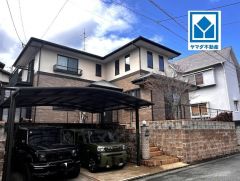 省エネ、安全性を実感できるオール電化住宅。リビング上部の高さのある吹き抜けが、ワンランク上の住まいを演出します＾＾