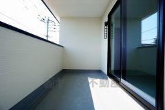 雨に濡れにくいインナーバルコニーは家事を助けてくれること間違いなし。