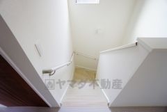 リビング階段になっているので、お顔を合わす回数が増え、ぐっと家族の距離が縮まります。