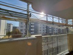 南向きで、日当たりも良好。お洗濯物が良く乾きます。