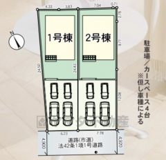 2号棟。カースペース4台分あり＾＾