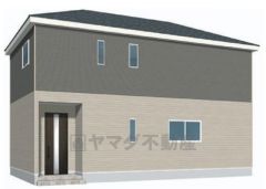 完成予想図。外壁に特殊なコーティングを使用しており、 雨が汚れを洗い流し、日常の汚れからも住まいをしっかり守ります。