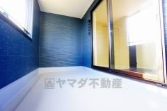 雨に濡れにくいインナーバルコニーは家事を助けてくれること間違いなし。