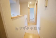 リビング階段になっているので、お顔を合わす回数が増え、ぐっと家族の距離が縮まります。