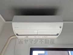 夏や冬に欠かせないエアコン標準装備＾＾