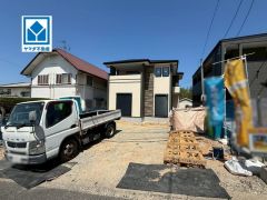 現地（2026年5月13日）撮影。JRと西鉄のWアクセス。地球に優しいオール電化住宅でエコな暮らしを＾＾快適でゆとりのある生活空間で新生活を始めましょう^^