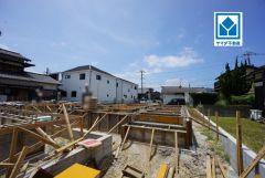 現地（2026年7月13日）撮影。1号棟。3LDK、テレワークルーム。リビングスルー階段で家族とのコミュニケーションがとりやすいです＾＾