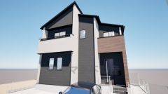 シンプルでいつまでも飽きのこないデザインが周囲の環境に調和し、どんなご家族にもフィットするデザインです。