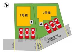 1号棟。カースペース3台分あり＾＾
