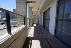 南側に面したバルコニーは日当たり良好です。お洗濯物も気持ちよく干せそうです。日光浴をしたり、星を眺めたりも良いですね^^