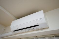 エアコン付き。初期費用を抑えられますね＾＾