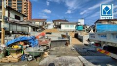 現地（2025年12月2日）撮影。東福間駅徒歩3分でアクセス良好＾＾建築条件無しなので、思いのままの家作りができます。