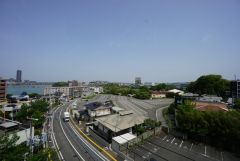 周りに高い建物がないので眺望良好です。